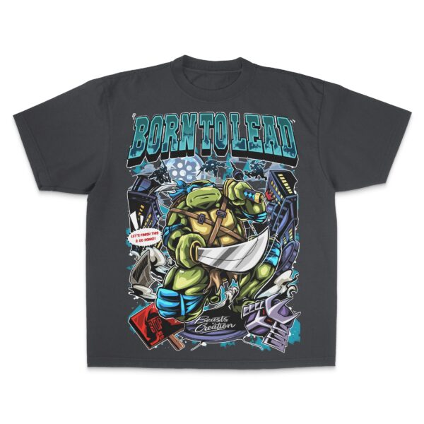"BORN TO LEAD" - LEONARDO - "UNISEX TEE"