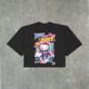 "LIGHTNING KICK" (PAWS OF FURY) - CROP TEE