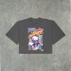 "LIGHTNING KICK" (PAWS OF FURY) - CROP TEE