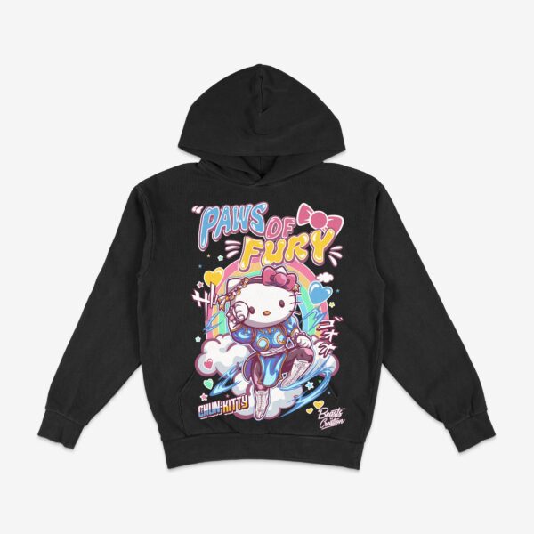 "LIGHTNING KICK" - PAWS OF FURY "HOODIE"