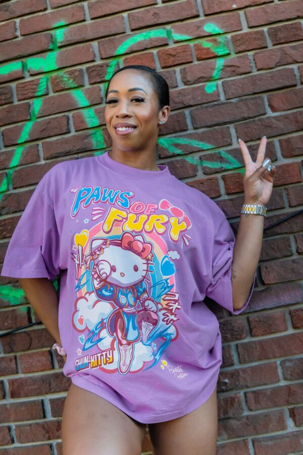 "LIGHTNING KICK" (PAWS OF FURY) - UNISEX TEE