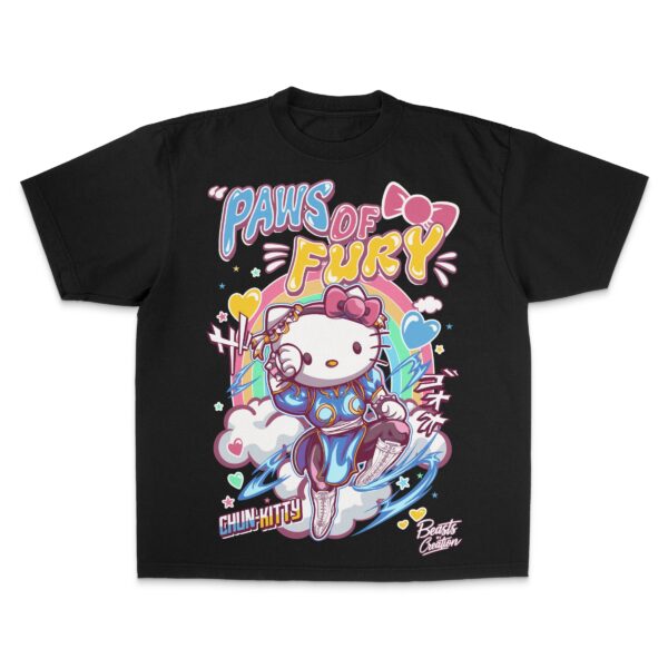 "LIGHTNING KICK" (PAWS OF FURY) - UNISEX TEE