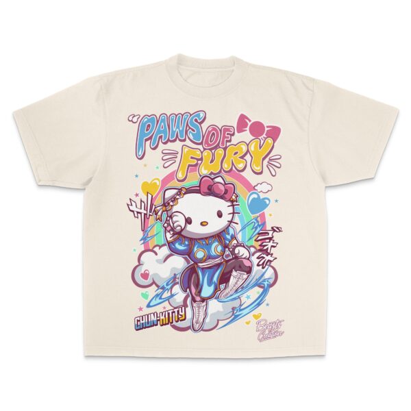 "LIGHTNING KICK" (PAWS OF FURY) - UNISEX TEE