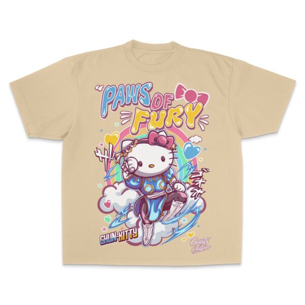 "LIGHTNING KICK" (PAWS OF FURY) - UNISEX TEE