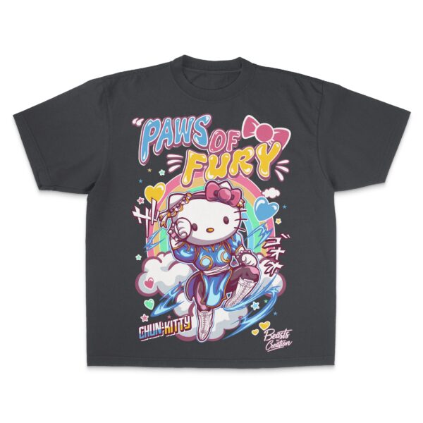 "LIGHTNING KICK" (PAWS OF FURY) - UNISEX TEE