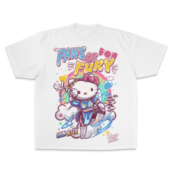 "LIGHTNING KICK" (PAWS OF FURY) - UNISEX TEE