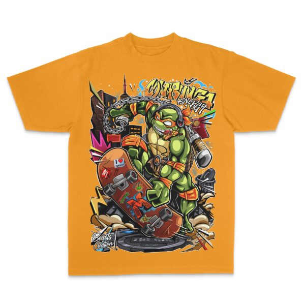 "COWABUNGA ENERGY" - MICHAELANGELO - "UNISEX TEE"