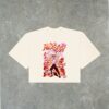 "PINK LEE" (PAWS OF FURY) - CROP TEE