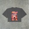 "PINK LEE" (PAWS OF FURY) - CROP TEE