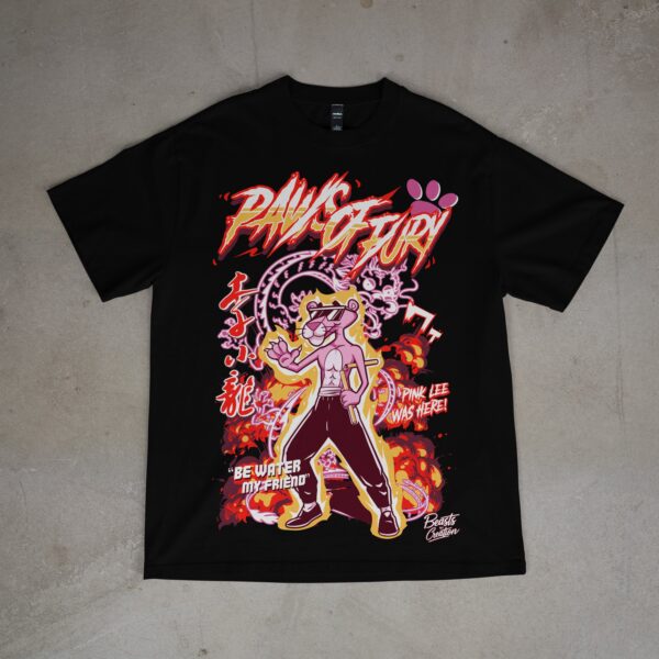 "PINK LEE" (PAWS OF FURY) - UNISEX TEE