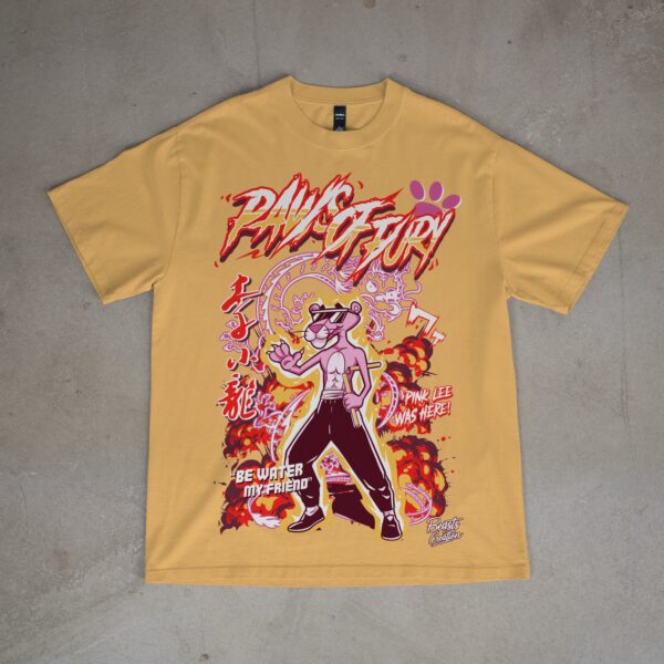 "PINK LEE" (PAWS OF FURY) - UNISEX TEE