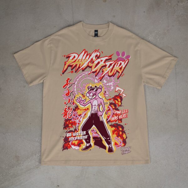"PINK LEE" (PAWS OF FURY) - UNISEX TEE
