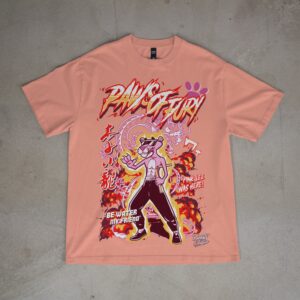 "PINK LEE" (PAWS OF FURY) - UNISEX TEE