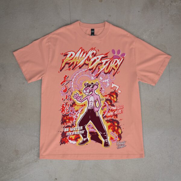 "PINK LEE" (PAWS OF FURY) - UNISEX TEE