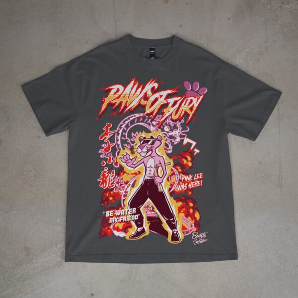 "PINK LEE" (PAWS OF FURY) - UNISEX TEE