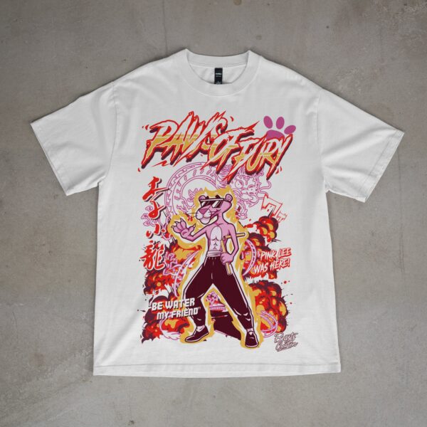 "PINK LEE" (PAWS OF FURY) - UNISEX TEE
