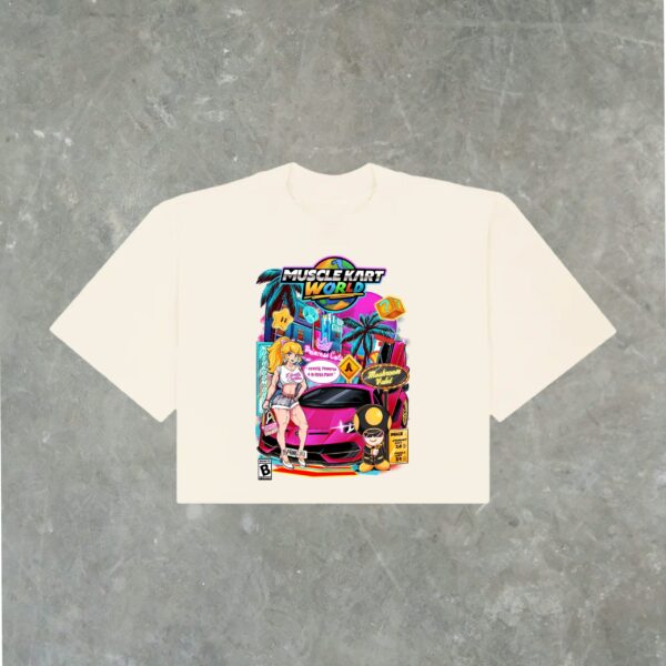"PRINCESS CUT" (MUSCLE KART) - CROP TEE