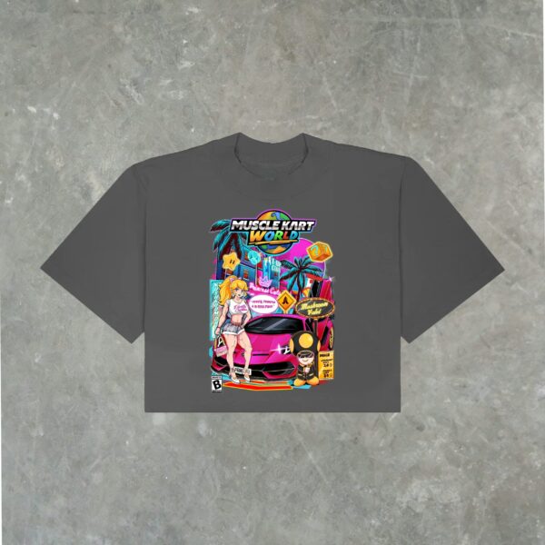 "PRINCESS CUT" (MUSCLE KART) - CROP TEE