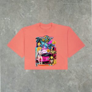 "PRINCESS CUT" (MUSCLE KART) - CROP TEE