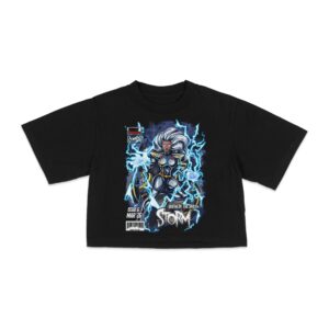 "QUEEN OF THE SKIES" (BC COMICS: ISSUE 6) - CROP TEE