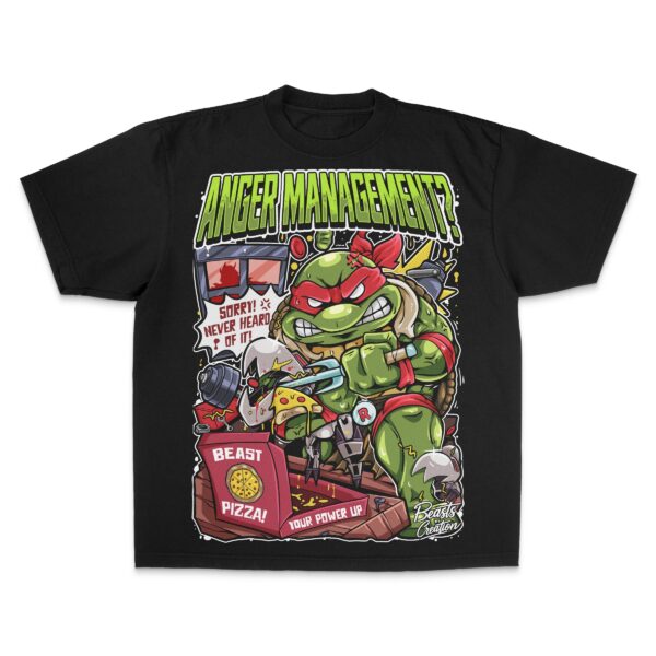 "ANGER MANAGEMENT" - RAPHAEL - "UNISEX TEE"