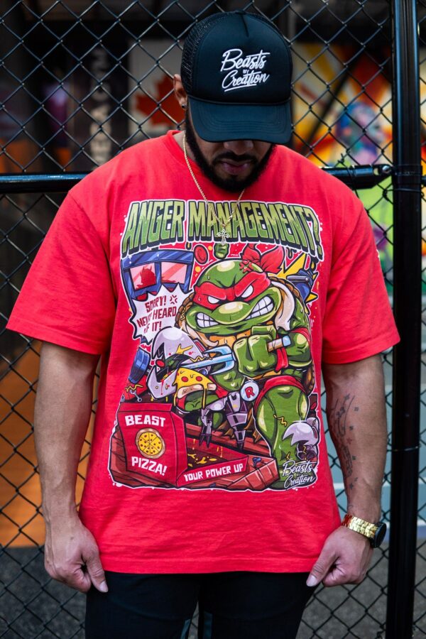 "ANGER MANAGEMENT" - RAPHAEL - "UNISEX TEE"