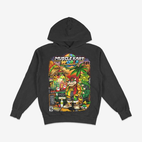 "RUN TINGS" (MUSCLE KART) - HOODIE