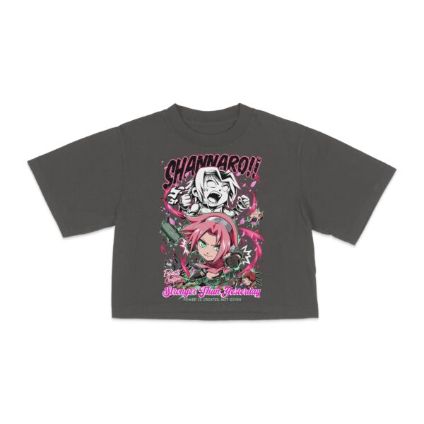 "SHANNARO STRIKE" - CROP TEE