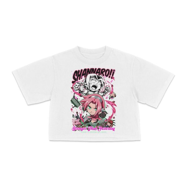 "SHANNARO STRIKE" - CROP TEE