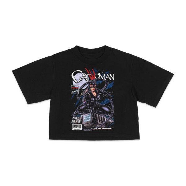 "STEAL THE SPOTLIGHT" (BC COMICS: ISSUE 9) - CROP TEE