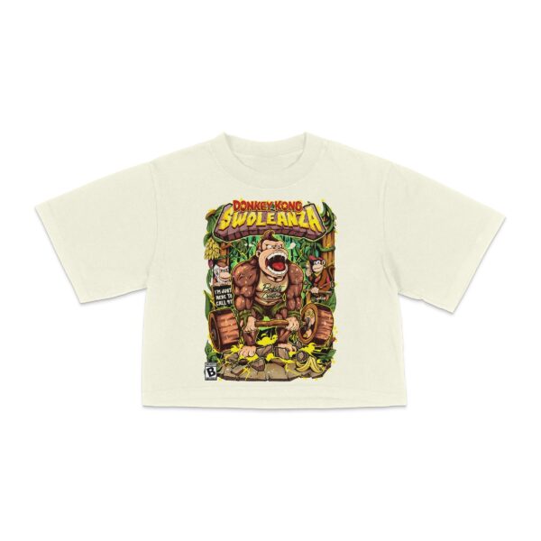 "SWOLENANZA" - CROP TEE