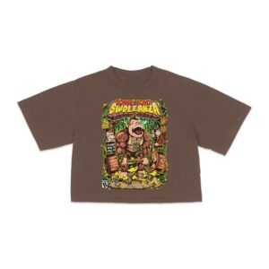 "SWOLENANZA" - CROP TEE