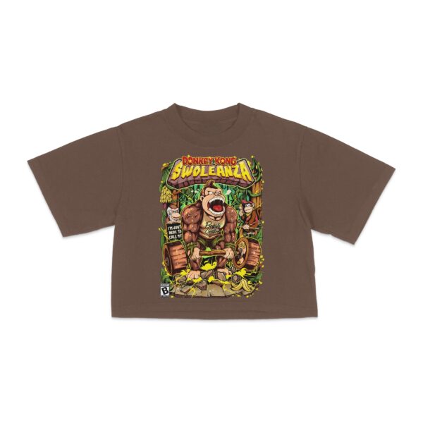 "SWOLENANZA" - CROP TEE