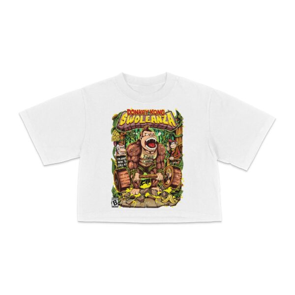 "SWOLENANZA" - CROP TEE