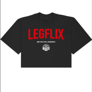 "LEGFLIX" - CROP TEE