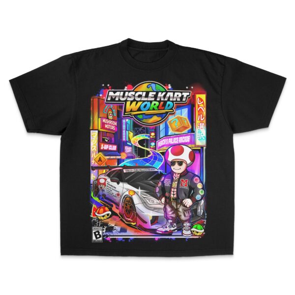 "1-UP" (MUSCLE KART) - UNISEX TEE