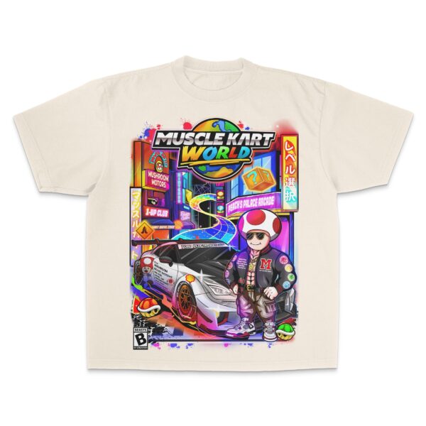 "1-UP" (MUSCLE KART) - UNISEX TEE