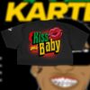 "KISS MI BABY" (VYBZ KARTEL) - CROP TEE