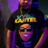 VYBZ KARTEL "KISS MI BABY" PREMIUM" UNISEX TEE IN BLACK image 3