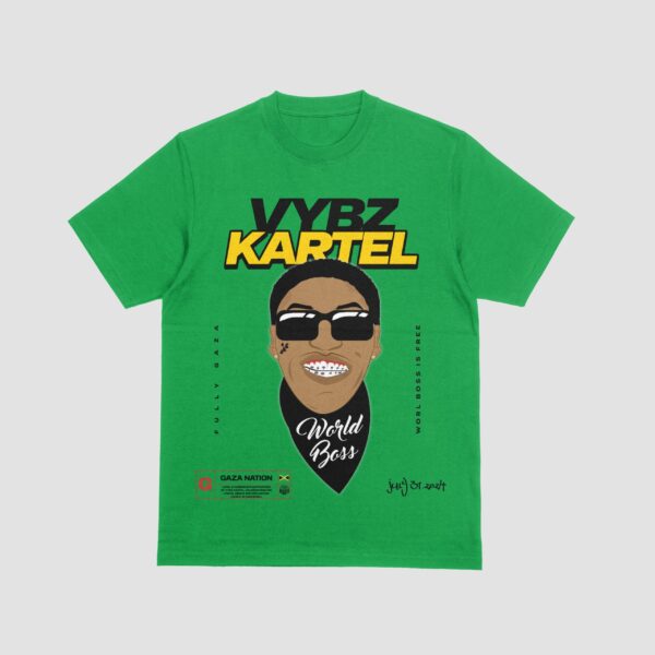 "KISS MI BABY" (VYBZ KARTEL) - UNISEX TEE