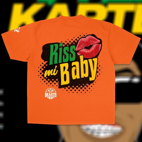 "KISS MI BABY" (VYBZ KARTEL) - UNISEX TEE