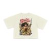 "WARRIOR BY BIRTH" (BC COMICS: ISSUE 7) - CROP TEE