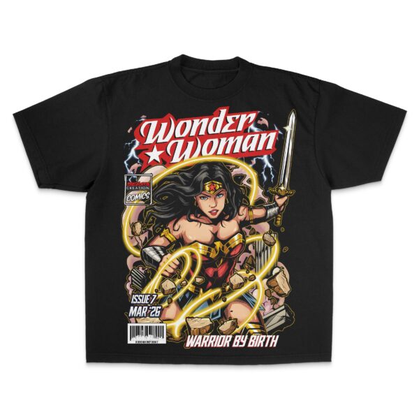 "WARRIOR BY BIRTH" (BC COMICS: ISSUE 7) - UNISEX TEE