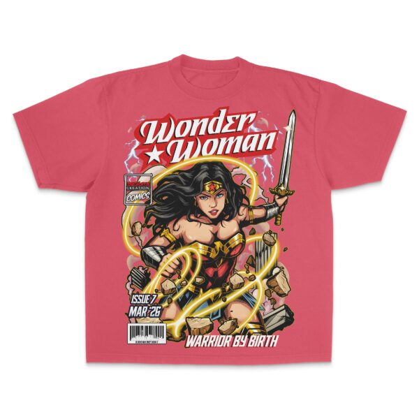 "WARRIOR BY BIRTH" (BC COMICS: ISSUE 7) - UNISEX TEE