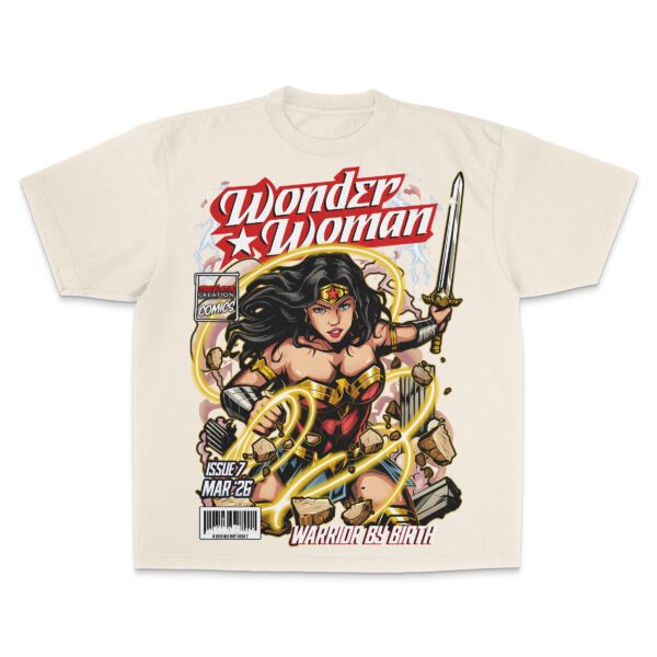 "WARRIOR BY BIRTH" (BC COMICS: ISSUE 7) - UNISEX TEE