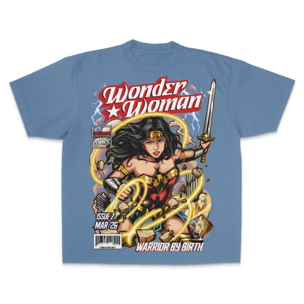 "WARRIOR BY BIRTH" (BC COMICS: ISSUE 7) - UNISEX TEE