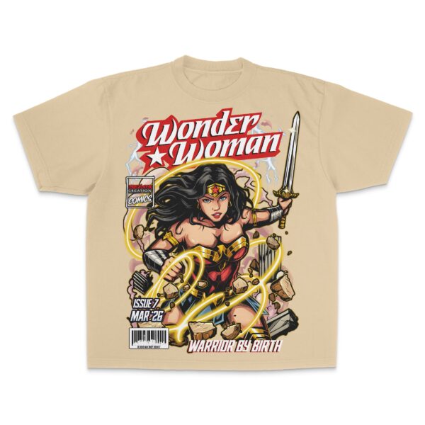 "WARRIOR BY BIRTH" (BC COMICS: ISSUE 7) - UNISEX TEE