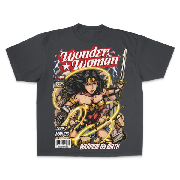 "WARRIOR BY BIRTH" (BC COMICS: ISSUE 7) - UNISEX TEE