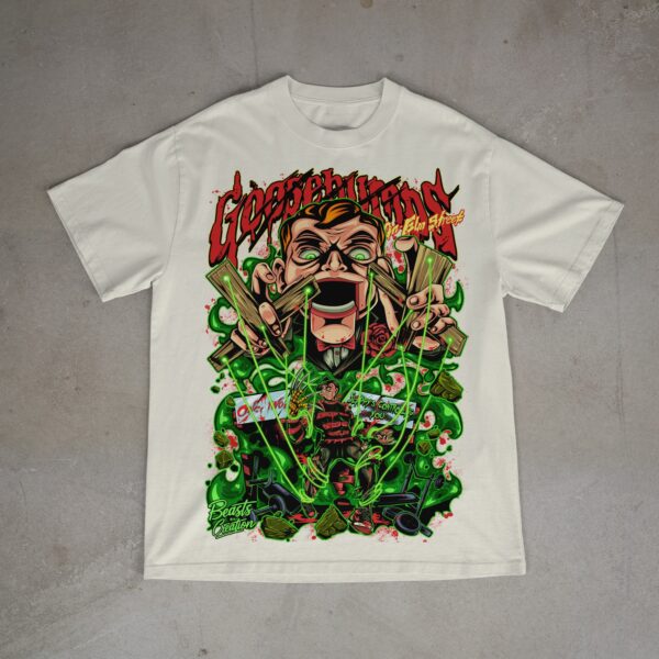 GOOSEBUMPS ON ELM STREET TEE
