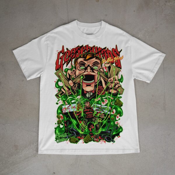 GOOSEBUMPS ON ELM STREET TEE